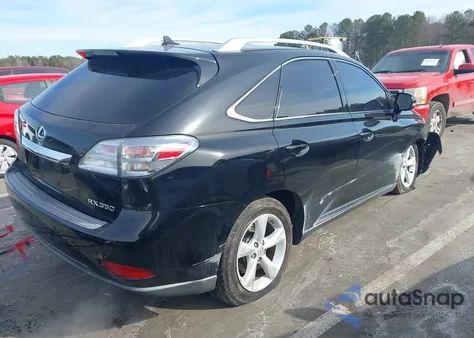 2012 Lexus Rx 350 from USA, damaged, VIN 2T2BK1BA9CC138012